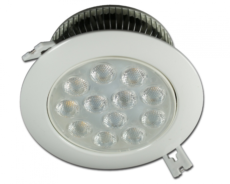 Lampa Downlight LED 12W Barwa: Dzienna