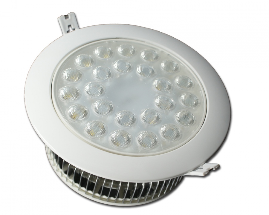 Lampa Downlight LED 24W Barwa: Zimna