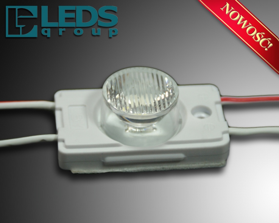 Moduł LED z soczewką SMD5050 IP65 60/15 stopni PROFESSIONAL