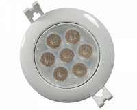 Lampa Downlight LED 7W Barwa: Zimna