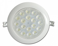 Lampa Downlight LED 18W Barwa: Dzienna