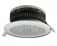 Lampa Downlight LED 24W Barwa: Ciepła