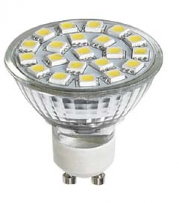 KOMPLET 5x Żarówka LED GU10/E27/MR16 SMD5050 21diod