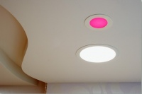 Panel LED Φ121mm 3535/40led Zimny Biały