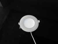 Panel LED Φ121mm 3535/40led Zimny Biały
