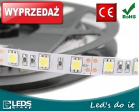 Pasek LED 60led/m SMD5050 Czysty Biały