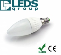 Żarówka LED 3W gwint E14 250lm kolor: Biała ciepła
